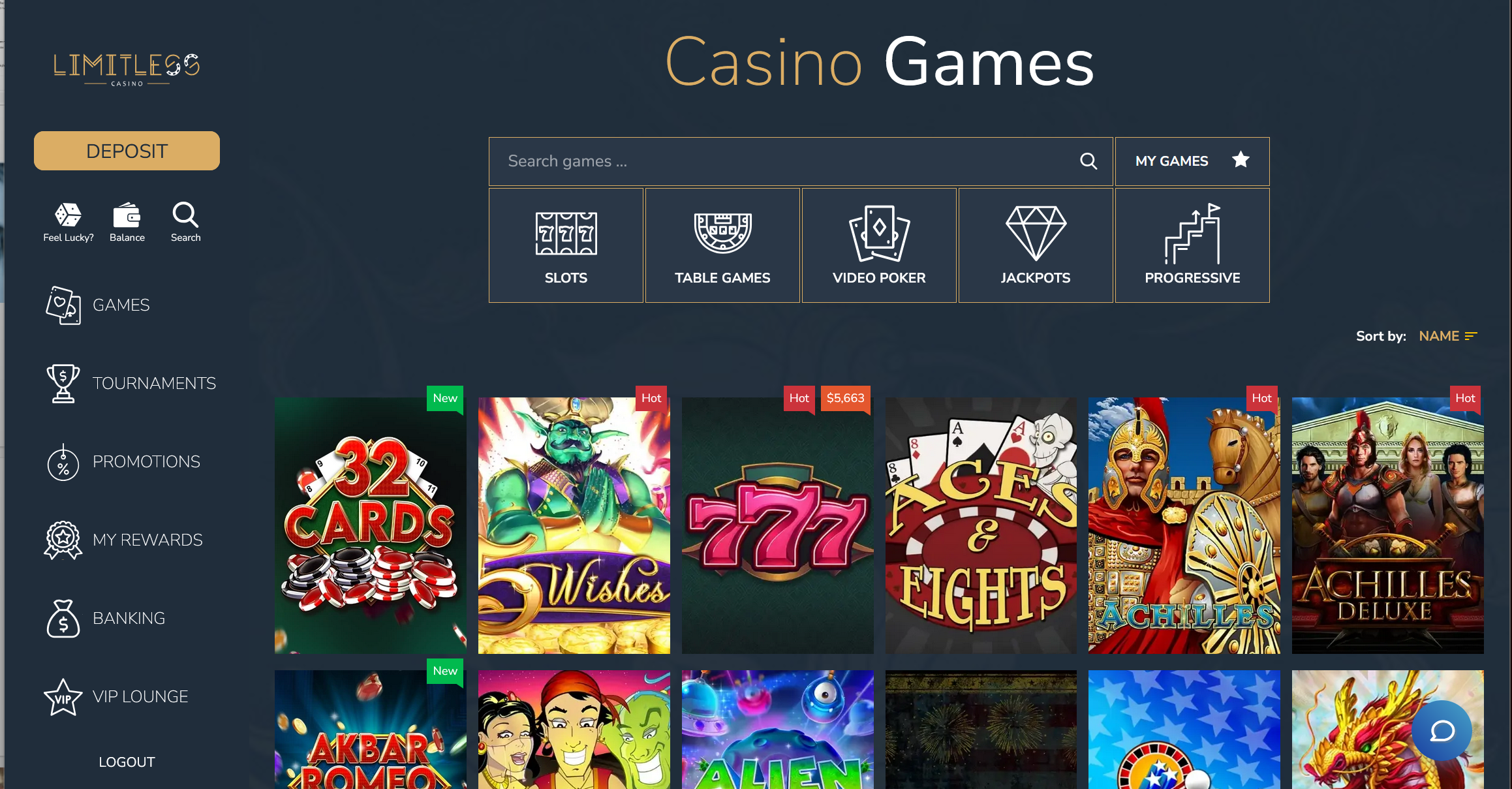 Limitless Casino Review